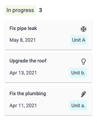 Proactive Maintenance Administration detail